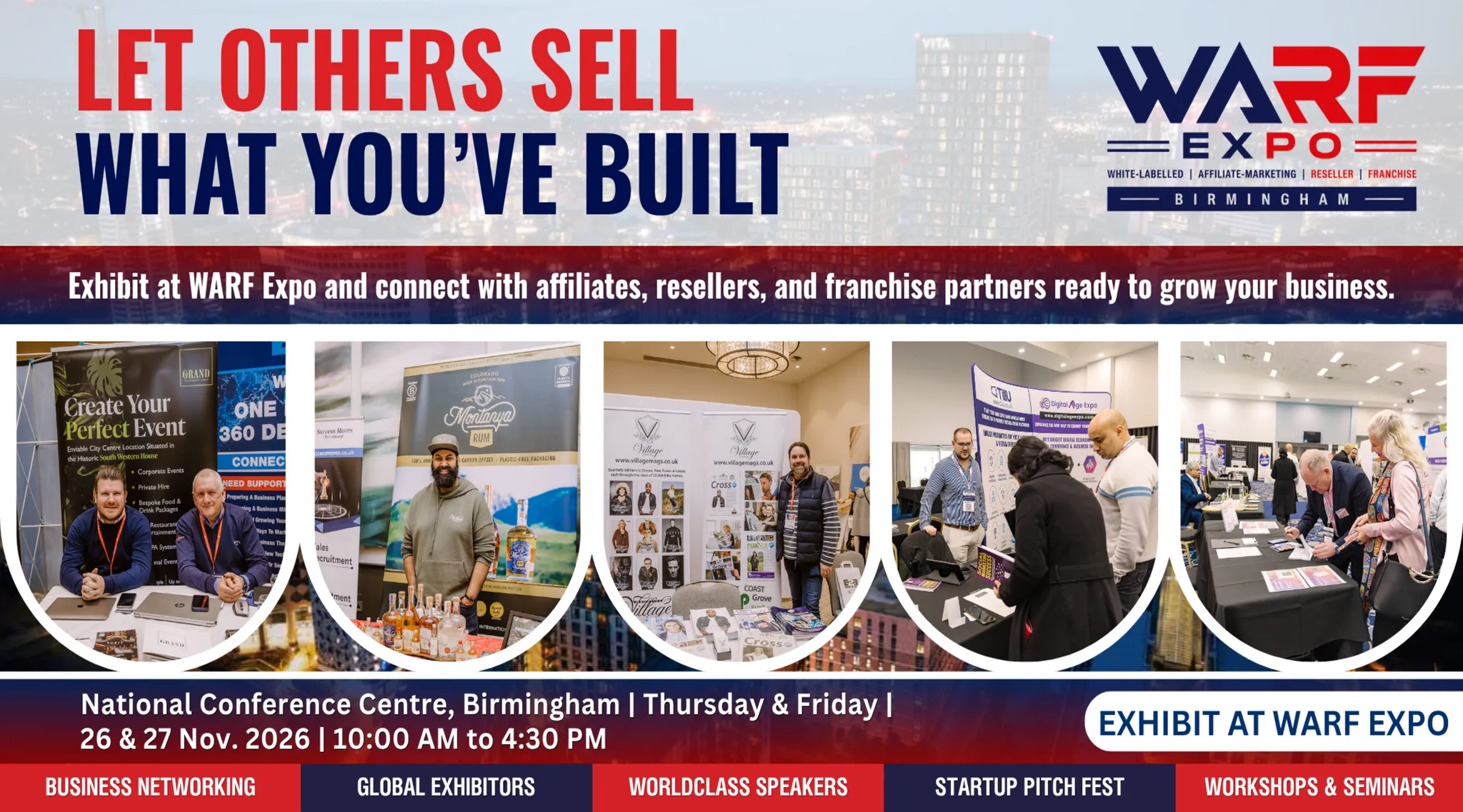 WARF Expo 2026 - WARF Expo 2026 | Book Your Stand At Premier B2B Show